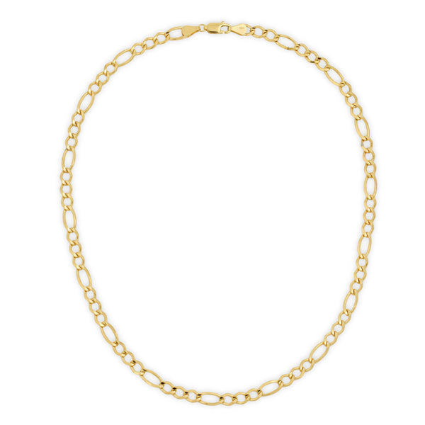 SPECIAL ORDER Solid 14K Gold Figaro Chain 5.3mm