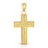 Gold Cross Pendant (P79)