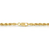 Hollow 14K Gold D/C Rope Chain 3.0mm
