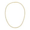 Solid 10K Gold Flat Curb Chain 4.0mm