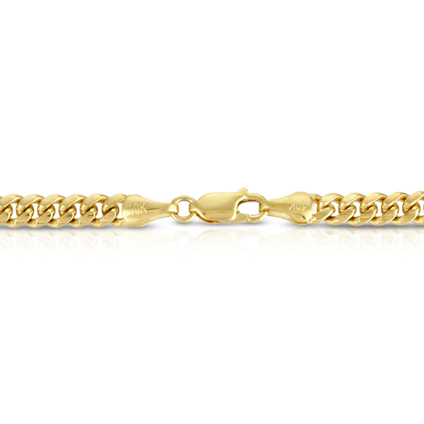 SPECIAL ORDER - Solid 10K Gold Miami Cuban Chain 5.0mm Box Clasp Lock