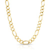 Solid 10K Gold Figaro Chain 8.0mm