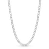 5.4MM FLAT CURB - 925 STERLING SILVER CHAIN