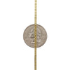 2.5MM FRANCO - HOLLOW 10K GOLD BRACELET - Super Jewelry Co.