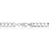 SPECIAL ORDER Solid 10K White Gold Flat Curb Chain 7.0mm