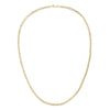 Solid 14K Gold Flat Curb Chain 4.0mm