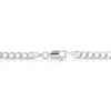 SPECIAL ORDER Solid 10K White Gold Flat Curb Chain 5.0mm