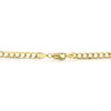 Solid 10K Gold Flat Curb Chain 5.0mm