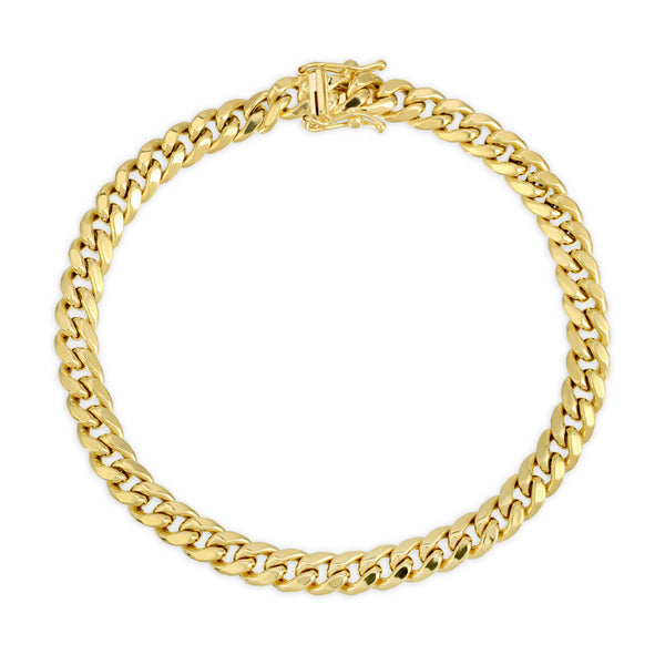 Italian Gold Men's Figaro Link Bracelet in 10k Gold | CoolSprings Galleria