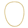 Hollow 10K Gold D/C Rope Chain 6.0mm