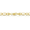 Solid 10K Gold Figaro Chain 7.0mm