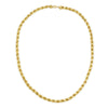 Hollow 10K Gold D/C Rope Chain 8.0mm
